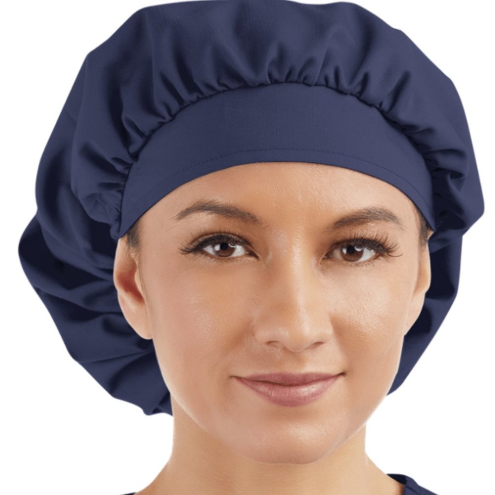Navy Professional Working Wear Cap/Hat with Simple Cool Comfortable Spandex
